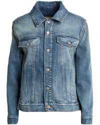 MM6 by Maison Margiela - Denim Outerwear Cotton - Lyst