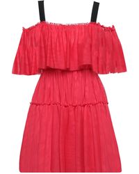 Anna Molinari Short Dress - Red