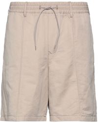 Emporio Armani - Shorts & Bermuda Shorts Linen, Cotton - Lyst