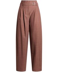 SOLOTRE - Pants Polyester, Virgin Wool, Elastane - Lyst