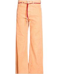 Marni - Jeans Cotton, Acrylic, Viscose, Elastane, Calfskin - Lyst