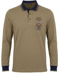Aeronautica Militare - Polo Shirt Cotton, Elastane - Lyst