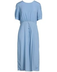 P.A.R.O.S.H. - Midi Dress Silk, Elastane - Lyst