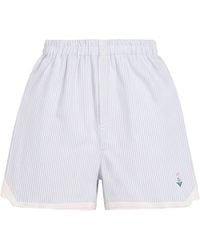 Barrie - Sky Shorts & Bermuda Shorts Cashmere, Cotton - Lyst
