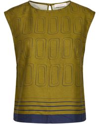 Glanshirt - Military Top Viscose - Lyst