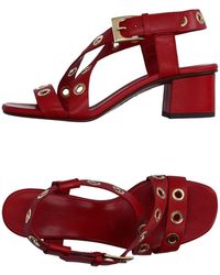 L'Autre Chose Sandale - Rot