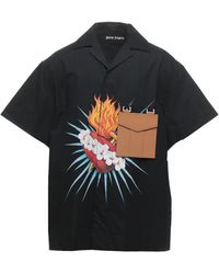 Palm Angels Shirts for Men - Up to 71% off | Lyst