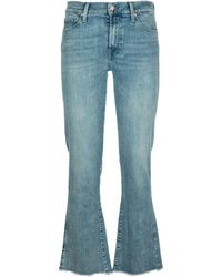 Donna Abbigliamento da Jeans da Jeans a zampa e a campana Jeans svasati Modern Dojo7 For All Mankind in Denim di colore Blu 