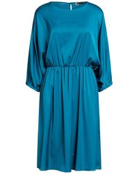 Biancoghiaccio - Deep Jade Mini Dress Polyester, Elastane - Lyst