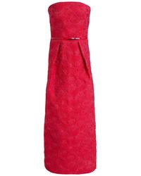 Max Mara - Maxi Dress Polyester, Polyamide - Lyst