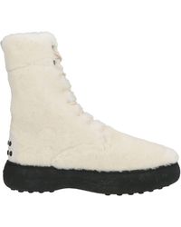 Tod's - Ankle Boots Shearling - Lyst