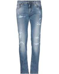 Dolce & Gabbana Denim Jeanshose in Blau für Herren Herren Bekleidung Jeans Jeans mit Gerader Passform 
