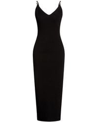 Versace - Midi Dress Viscose, Polyester - Lyst