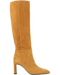 Sergio Rossi - Mustard Boot Leather - Lyst