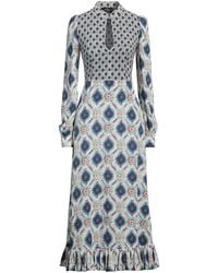 Etro - Midi Dress Polyester, Elastane - Lyst