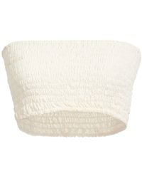 Suoli - Cream Top Polyester - Lyst