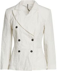 Masnada - Blazer Cotton, Viscose, Metallic Fiber - Lyst