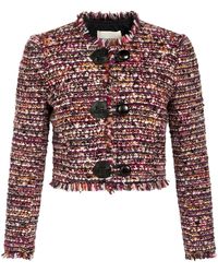 Isabel Marant - Jacket Wool, Acrylic, Elastane, Polyester, Polyamide - Lyst