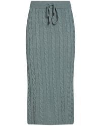 Peserico - Midi Skirt Virgin Wool, Silk, Viscose, Cashmere, Polyester - Lyst