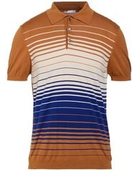 Jacob Cohen - Camel Polo Shirt Cotton - Lyst