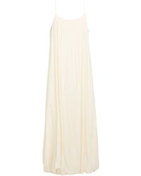 ELEH - Cream Maxi Dress Cotton, Wool, Polyester - Lyst