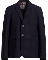 Thom Browne - Midnight Blazer Wool, Silk - Lyst