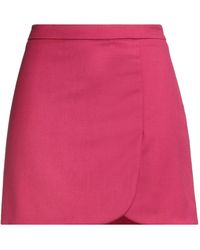 Silvian Heach - Fuchsia Mini Skirt Polyester, Viscose, Elastane - Lyst