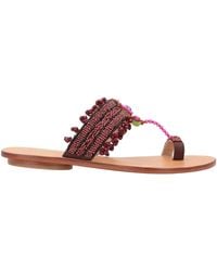 Maliparmi - Thong Sandal Textile Fibers - Lyst