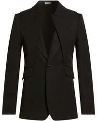 McQueen - Blazer Wool - Lyst