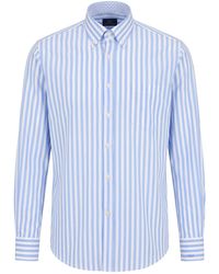 Paul & Shark - Sky Shirt Cotton - Lyst