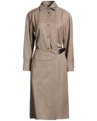 Paul & Joe - Midi Dress Virgin Wool, Elastane - Lyst
