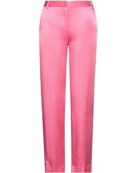 ACT N°1 - Fuchsia Pants Acetate, Viscose - Lyst