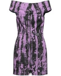 Versace Jeans Couture - Robe courte - Lyst