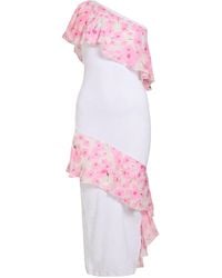 MSGM - Maxi Dress Cotton, Elastane - Lyst