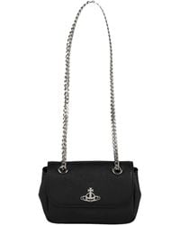 Vivienne Westwood - Shoulder Bag Textile Fibers - Lyst