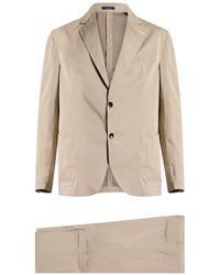 Guarinucci - Suit Cotton, Polyester, Elastane - Lyst