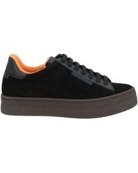 Emporio Armani - Sneakers Leather - Lyst