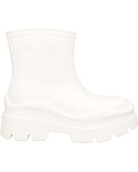 MSGM - Botines De Caña Alta - Lyst