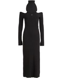 Courreges - Vestito Midi - Lyst