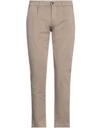 PMDS PREMIUM MOOD DENIM SUPERIOR - Khaki Pants Cotton, Polyamide, Polyester, Elastane - Lyst