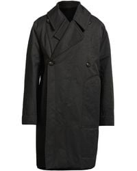 Rick Owens - Overcoat & Trench Coat Polyamide, Cotton - Lyst