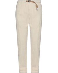 White Sand - Sand Ivory Pants Cotton - Lyst