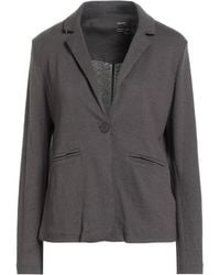 Majestic Filatures - Charcoal Blazer Organic Cotton, Cashmere - Lyst