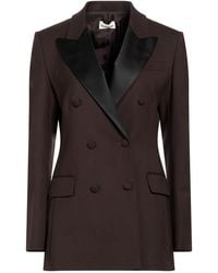 P.A.R.O.S.H. - P.A.R.O..H. Blazer Virgin Wool, Elastane - Lyst