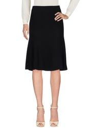 Armani Collezioni - Midi Skirt Acetate, Silk - Lyst