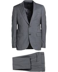 Tombolini Synthetik Anzug in Grau für Herren Herren Bekleidung Anzüge Zweiteilige Anzüge 