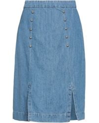 7 For All Mankind - Jeansrock - Lyst