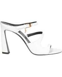 Versace - Sandals Leather - Lyst