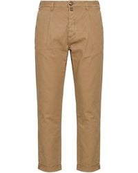 Jacob Cohen - Camel Pants Cotton, Linen, Lyocell, Elastane - Lyst