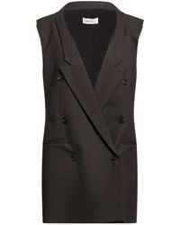 MEIMEIJ - Dark Blazer Polyester, Wool, Elastane - Lyst